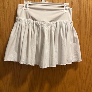 all in motion White Pleated Athletic Mini Skirt